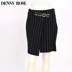 デニーローズ DENNY ROSE レディース ミニスカート ピンストライプミニスカート ブラック系（サイズ/42）uw0091のサムネイル