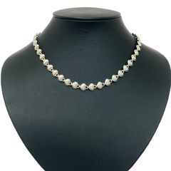 中古】TIFFANY&Co. ティファニー シルバー バイザヤードネックレス 1.6