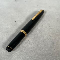 PLATINUM 18K 万年筆 ヴィンテージ レトロ 波クリップ 筆記未確認