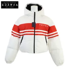 PRADA　プラダ　【新品同様/国内正規】29R698 Re-Nylon ロゴ入り クロップドダウン　XSのサムネイル