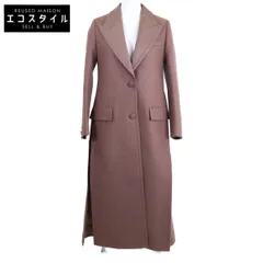 FENDI　フェンディ　【美品/国内正規/21AW】FF8817AHL2 ラムレザートリム ウールフェルト チェスター　36のサムネイル