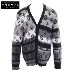 LOUIS VUITTON　ルイヴィトン　【美品/国内正規/24年製】RM241MQ NE5 HQN46W モノグラム モヘア混 カーディガン　Mのサムネイル