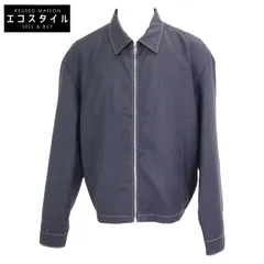 PRADA　プラダ　【国内正規】SGC196 バックトライアングル ホワイトステッチ ウール ジップアップ ジャケット　Lのサムネイル