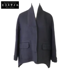 HERMES　エルメス　美品 国内正規 ダブルフェイス カシミヤ オーバーサイズ ショートコート　40のサムネイル