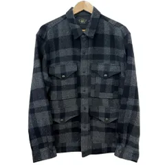 ♪RRL ダブルアールエル ラルフローレン マッキーノジャケット 4ポケット ウール シャツジャケット XL メンズのサムネイル