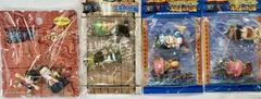 未開封、やや傷みあり　ワンピース キーホルダー マスコット 4種セット　まとめ売りのサムネイル