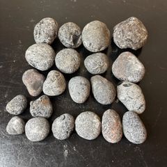 総量約2.1kg 北海道 十勝石 黒曜石 原石 鉱石 オブシディアン 火山石