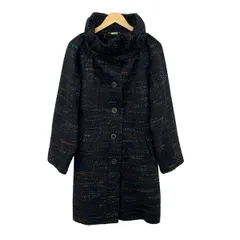 HUGOBOSS(ヒューゴボス) コート サイズIT 38 レディース美品  - 黒 長袖/冬のサムネイル