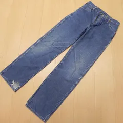 ^602★ 80s 90s USA製 ラングラー WRANGLER 13MWZ W29 ストレート ジーパン デニムパンツ インディゴ 古着 ★のサムネイル