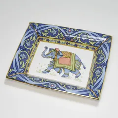 WEDGWOOD ウェッジウッド》Blue Elephant ブルーエレファント スクエア