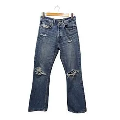 DAIRIKU ダイリク Flare Denim Pants フレアデニムパンツ ブルー系 デニム サイズW27 G00050のサムネイル