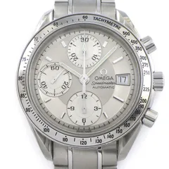 オメガ OMEGA 腕時計 スピードマスター デイト 3513.30.00 クロノグラフ タキメーター スモールセコンド 裏スケ 夜光インデックス 夜光針 シルバー文字盤 SS 自動巻き 【中古】のサムネイル