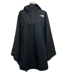 THE NORTH FACE(ノースフェイス) ポンチョ サイズM レディース新品同様  アクセスポンチョ NP12332 黒 防水/収納袋付き/オールシーズンのサムネイル