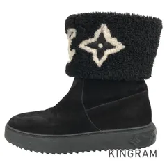 ルイ・ヴィトン LOUIS VUITTON モノグラム スノードロップライン レディース ブーツ ju【中古】のサムネイル