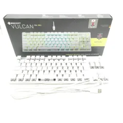美品 ROCCAT ロキャット VULCAN TKL PRO ゲーミングキーボード eスポーツ ゲーム リニアスイッチ HM1053 のサムネイル