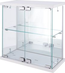 送料込！【新品】63946 不二貿易 ガラスコレクションケース 背面ミラー