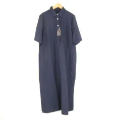 未使用 MACKINTOSH マッキントッシュ G5J10-553 ライトナチュラルタンブラー ワンピース 38(L相当) ポリエステル レーヨン 半袖 シャツ レディース AN3717A62 のサムネイル