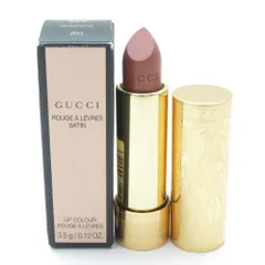 未使用 GUCCI グッチ ルージュ ア レーヴル サタン リップカラー 3.5g 201 BD6558G2のサムネイル