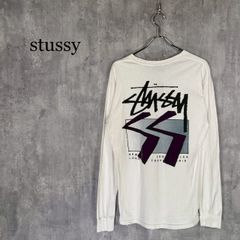 STUSSY』ステューシー (M) クロスボーンロゴトレーナー スウェット