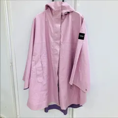A【38サイズ】AIGLE エーグル レインポンチョ レインコート ピンク レディースのサムネイル