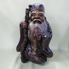 b*a様 【名品・神谷房吉製】三州高浜 鍾馗 飾り瓦 骨董 伝説鬼師