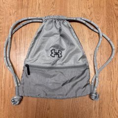 UNDER ARMOUR アンダーアーマー ナップサック ナイロンバッグ 外ポケット1つ メッシュ 通気性 スポーツバッグ