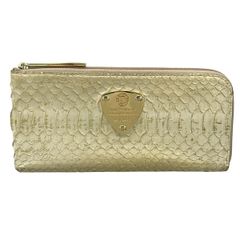 希少✨ ATAO アタオ リモ リュクス パイソン L字 ウォレット 財布 ラメ