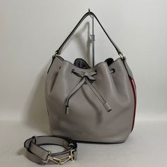 2606-95｜バリー トレスポ ショルダーバッグ レザー ダークブラウン