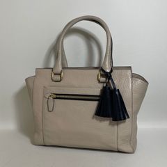 2606-95｜バリー トレスポ ショルダーバッグ レザー ダークブラウン