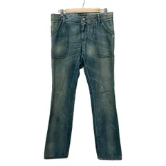 DOLCE&GABBANA(ドルチェアンドガッバーナ) ジーンズ サイズ46 S メンズ美品  - ブルー フルレングス/ダメージ加工/14のサムネイル