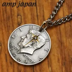 【新品】amp japan アンプジャパン ダイヤモンド ケネディ アメリカ大統領 ネックレス チェーン付き 日本製  AMP JAPAN NOAJ-133【正規品】のサムネイル
