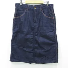 【三重本店】 中古 orSlow | オアスロウ DENIM PAINTER SKIRT シンチバックデニムペインタースカート ネイビー サイズ：2 【110】のサムネイル