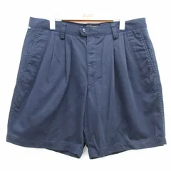 W36/古着 ドッカーズ ショート パンツ ショーツ メンズ コットン ネイビー 26jul08のサムネイル