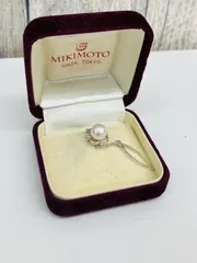 E【ヴィンテージ】MIKIMOTO ミキモト パールタイピン アコヤ真珠 フォーマルのサムネイル