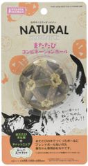 マルカン NATURALFRAGRANCE またたびコンビネーションボール 猫用おもちゃ 天然素材 ハンドメイド またたびの木 キャットニップ CT-432のサムネイル