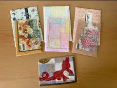 メナード ハンカチ 4枚セット 未使用品 ノベルティ 頒布品のサムネイル