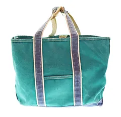 エルエルビーン トートバッグ ギザタグ Mサイズ　デラックス グリーン 80s エルエルビーン L.L.Bean 80s Deluxe Tote Bag デラックス トート
