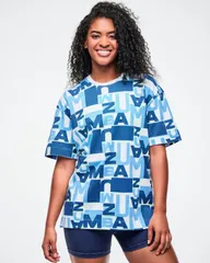 Jean Jamz Oversized Crew Neck Top ズンバ 正規品 ZUMBAのサムネイル