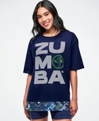 Jean Jamz Mens Double Layer Hem Tee ズンバ 正規品 ZUMBAのサムネイル