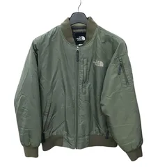 180053 現状品 THE NORTH FACE ザ・ノースフェイス MA-1 フライトジャケット NY01470  M オリーブグリーンのサムネイル