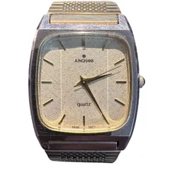 【現状品】JUNGHANS ユンハンス クォーツ腕時計 DW-J-6001M J7-072270Sのサムネイル