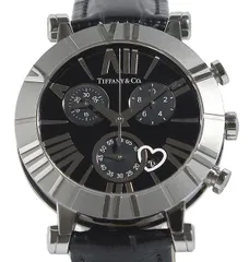 良品 TIFFANY&Co. ティファニー Atlas アトラス Z1301.32.11A10A71A クロノグラフ ハートデイト クオーツ レディースのサムネイル