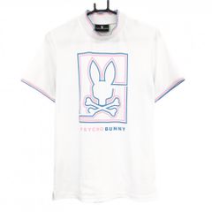 新品未使用 Psycho Bunny モックネック GF717 白 26SS ゴルフ 新品未使用 Psycho Bunny モックネック GF717 白 26SS