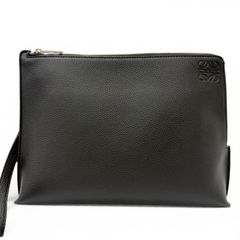 専用LOEWE T POUCH アナグラム クラッチバッグ 男女兼用 黒 - メルカリ