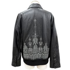 美品☆セリーヌ 23AW 2D493151T プロンジェ ラムスキン オーバーサイズ