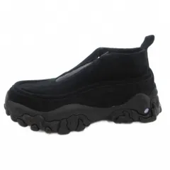 アレキサンダーマックイーン ALEXANDER MCQUEEN McQ タグ付き シューズ スニーカー スエード ジップアップ Vibramソール ローカット 41 黒 ブラック /FFのサムネイル