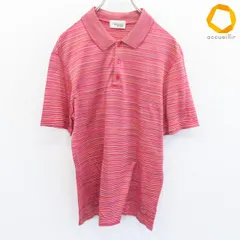 ミッソーニ MISSONI ポロシャツ 半袖カットソー イタリア製 ボーダー ロゴボタン メンズ [s1018347]のサムネイル