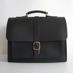【極美品】 HERZ 【1本ベルト3wayビジネスバッグ(BC-4)】 ブラック バッグ レザー ショルダー リュック 鞄 ヘルツ 26070423のサムネイル