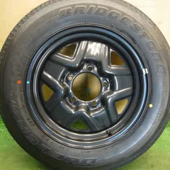 未使用！26年！1本◎スズキ JB64 ジムニー 純正 スチール 175/80R16 ブリヂストン デューラー H/L 852 DUELER スペア 16インチ PCD139.7/5H◎6071707Hノのサムネイル