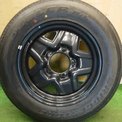 未使用！24年！1本◎スズキ JB64 ジムニー 純正 スチール 175/80R16 ブリヂストン デューラー H/L 852 DUELER スペア 16インチ PCD139.7/5H◎6071706Hノのサムネイル